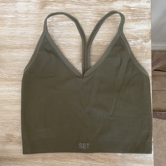 SET Active Ribbed V and Leggings Set - Picture 10 of 11